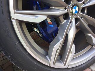 2018 BMW X4 M40d II (G02), синий, 4380000 рублей, вид 4