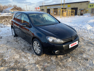 2011 Volkswagen Golf VI, чёрный, 720000 рублей, вид 4