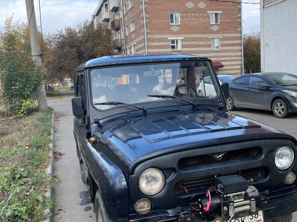 2006 УАЗ Хантер 315195, синий, 600000 рублей - вид 2