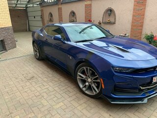 2019 Chevrolet Camaro VI Рестайлинг, синий, 3250000 рублей, вид 3