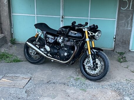 2020 Triumph Thruxton, чёрный, 1650000 рублей, вид 1