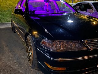 2000 Toyota Mark II VIII (X100), чёрный, 1450000 рублей, вид 2