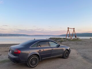2002 Audi A6 II (C5) Рестайлинг, синий, 450000 рублей, вид 3