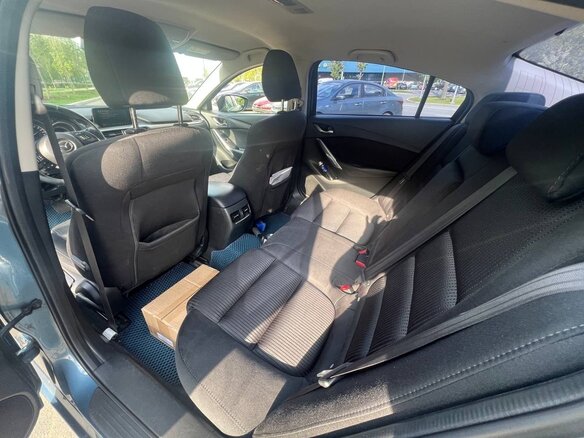 2015 Mazda 6 III (GJ) Рестайлинг, голубой, 1800000 рублей - вид 8