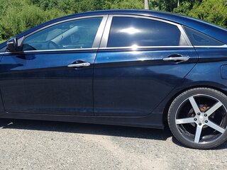 2011 Hyundai Sonata VI (YF), синий, 900000 рублей, вид 5