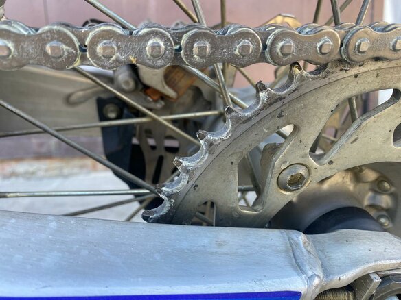 2014 Yamaha YZ450F, синий, 460000 рублей - вид 15