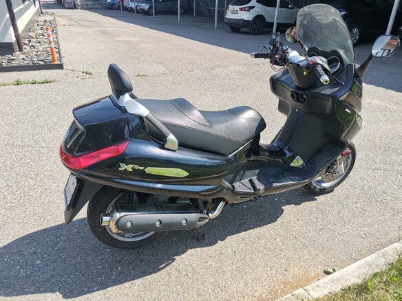 2008 Piaggio X-Evo, чёрный, 280000 рублей - вид 4