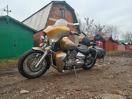 1999 Yamaha XVS1100, золотистый, 560000 рублей, вид 1