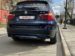 2012 BMW X3 28i xDrive II (F25), синий, 1300000 рублей, вид 2