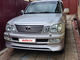 2007 Lexus LX 470 II Рестайлинг, серебристый, 3070000 рублей, вид 2