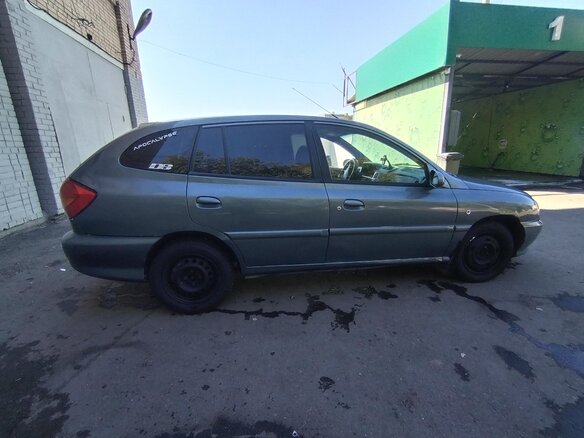 2001 Kia Rio I, серый, 160000 рублей - вид 2