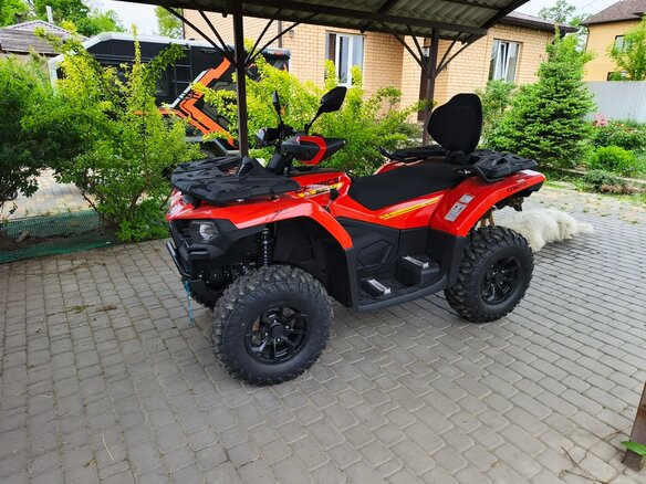 2025 CFMoto CFORCE 520 L, красный, 635000 рублей - вид 2