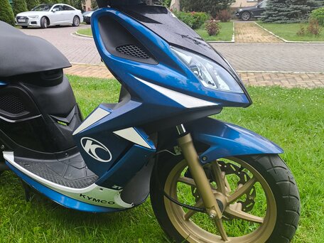 2012 Kymco Super 8, синий, 85000 рублей, вид 4