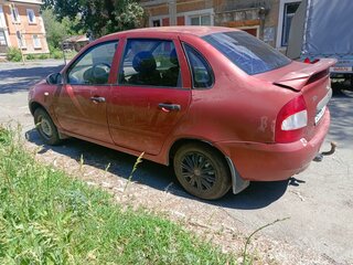 2006 Lada (ВАЗ) Kalina I, красный, 185000 рублей, вид 5