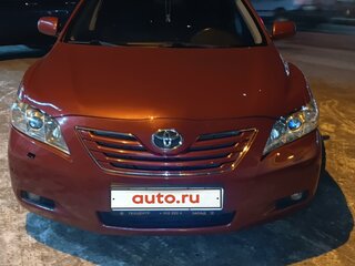 2007 Toyota Camry VI (XV40), красный, 1220000 рублей, вид 2