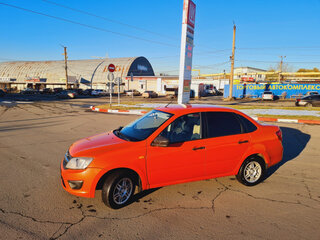 2016 Lada (ВАЗ) Granta I, оранжевый, 630000 рублей, вид 4