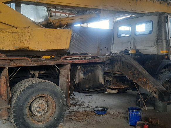 1995 МАЗ Автокраны, серый, 650000 рублей - вид 7