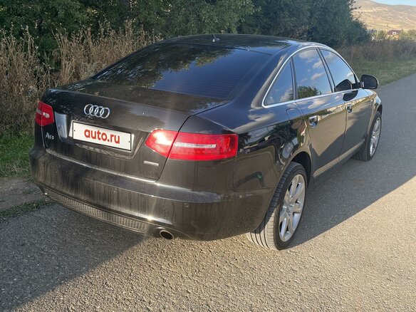 2009 Audi A6 III (C6) Рестайлинг, чёрный, 1777000 рублей - вид 6