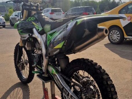 2011 Kawasaki KX 450, зелёный, 300000 рублей, вид 4