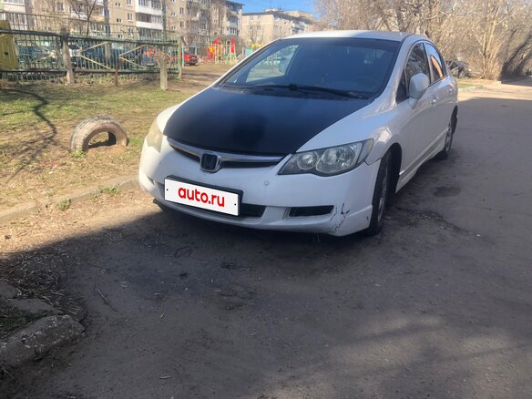 2008 Honda Civic Hybrid VIII, белый, 350000 рублей - вид 7