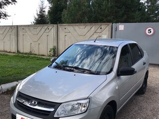 2017 Lada (ВАЗ) Granta I, серебристый, 590000 рублей, вид 1