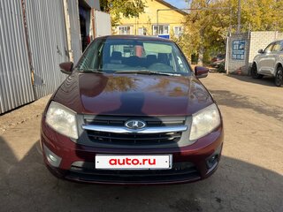 2012 Lada (ВАЗ) Granta I, красный, 245000 рублей, вид 2