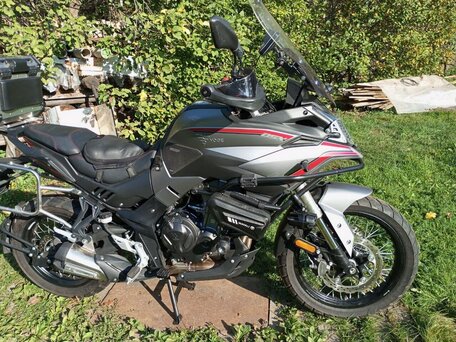 2022 Voge 500DSX Adventure, серый, 500000 рублей, вид 1
