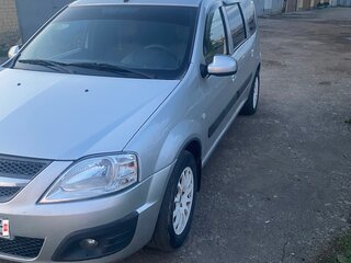 2013 Lada (ВАЗ) Largus I, серебристый, 700000 рублей, вид 1