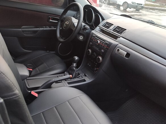 2006 Mazda 3 I (BK) Рестайлинг, бежевый, 360000 рублей - вид 5