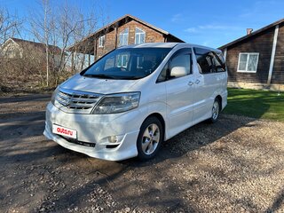 2005 Toyota Alphard I Рестайлинг, белый, 1700000 рублей, вид 2