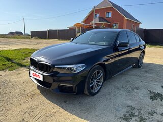 2018 BMW 5 серии 520d xDrive VII (G30/G31/G38), чёрный, 2950000 рублей, вид 1