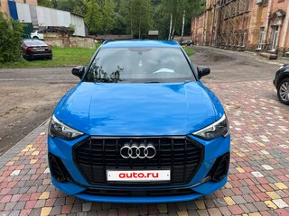 2019 Audi Q3 35 TFSI II (F3), синий, 2400000 рублей, вид 1