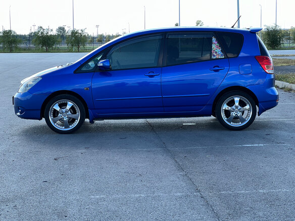 2002 Toyota Corolla Spacio II, синий, 600000 рублей - вид 8