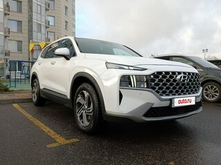 2021 Hyundai Santa Fe IV Рестайлинг, белый, 3250000 рублей, вид 3