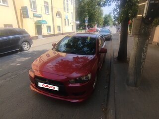 2007 Mitsubishi Lancer X, красный, 680000 рублей, вид 4