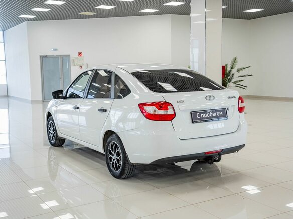 2018 Lada (ВАЗ) Granta I, белый - вид 3
