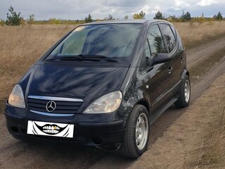 2000 Mercedes-Benz A-Класс 140 I (W168), чёрный, 370000 рублей, вид 1