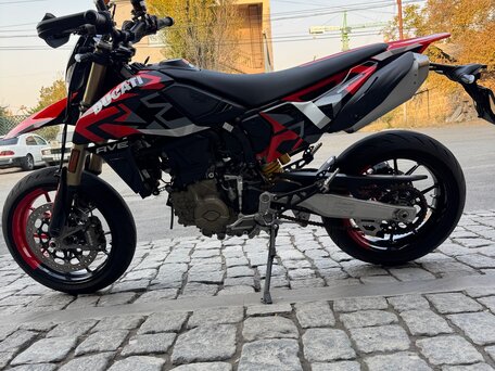 2024 Ducati Hypermotard, красный, 1350000 рублей, вид 3