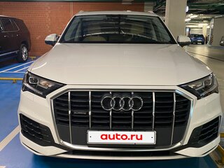 2021 Audi Q7 45 TFSI II (4M) Рестайлинг, белый, 5100000 рублей, вид 2