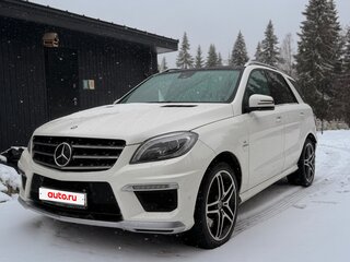 2013 Mercedes-Benz M-Класс AMG 63 AMG III (W166), белый, 3740000 рублей, вид 1