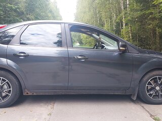2008 Ford Focus II Рестайлинг, серый, 450000 рублей, вид 5
