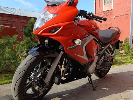 2009 Suzuki GSX 650F, оранжевый, 460000 рублей, вид 3