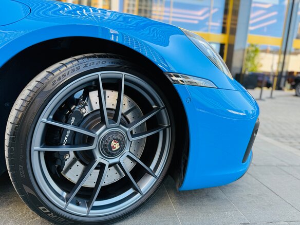 2022 Porsche 911 Carrera 4 GTS VIII (992), синий - вид 12