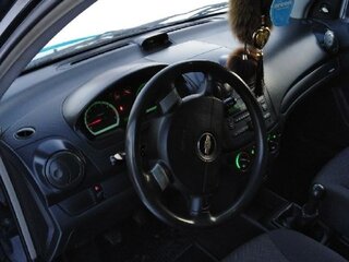 2008 Chevrolet Aveo I Рестайлинг, чёрный, 300000 рублей, вид 3