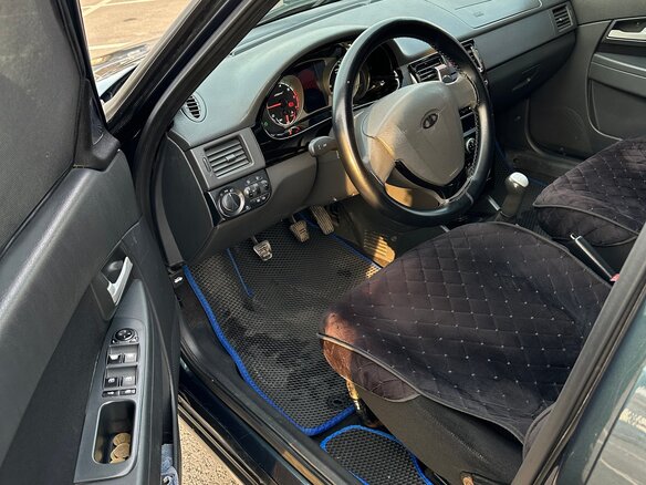 2012 Lada (ВАЗ) Priora I, зелёный, 455000 рублей - вид 26