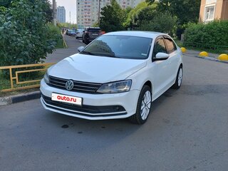 2016 Volkswagen Jetta VI Рестайлинг, белый, 720000 рублей, вид 2