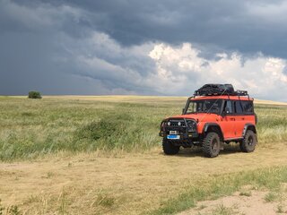 2012 УАЗ Хантер 315196, оранжевый, 1250000 рублей, вид 3