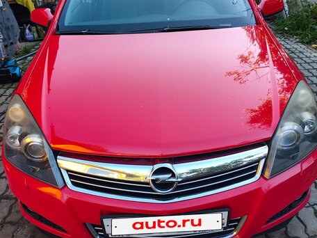 2007 Opel Astra H Рестайлинг, красный, 525000 рублей, вид 1