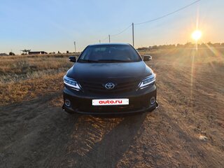 2007 Toyota Corolla X (E140, E150), чёрный, 1050000 рублей, вид 1