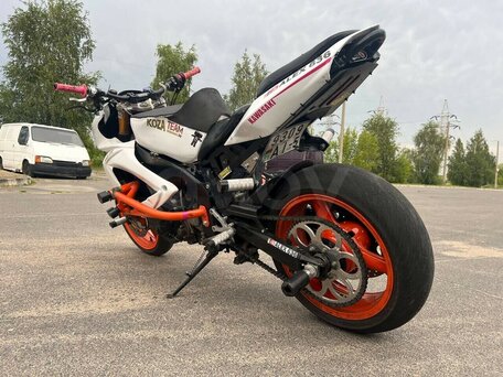 2003 Kawasaki ZX-6 Ninja, оранжевый, 291206 рублей, вид 5